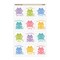 Trend Celebration Frogs Tear & Share Stickers, 360PK T47405 - alternate 2